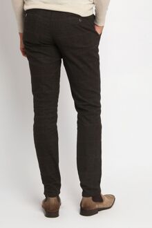 Chino Pico Pleat Ruiten Bruin - 98