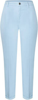 Chino Turn Up Lichtblauw dames Jeans kleur - 42,40,38,34,44,36