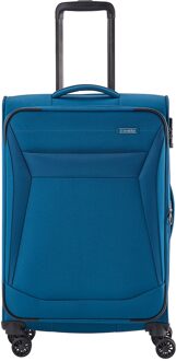 Chios 4 Wheel Trolley M 67 cm Expandable Petrol blue