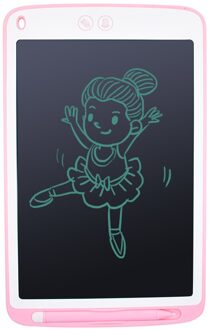 Chipal 10 "Lcd Schrijven Tablet Gedeeltelijk Wissen Digitale Tekening Tablet Handschrift Pads Draagbare Elektronische Board Board Met Pen roze