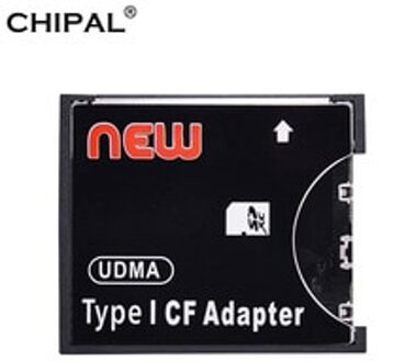 CHIPAL Hoge Snelheid SDXC SDHC Standaard Compact Flash Type I Card Converter SD naar CF Adapter Card Ondersteuning Capaciteit 8 GB-128 GB