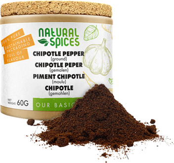 Chipotle peper gemalen - 60 gram