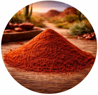 Chipotlepeper gemalen