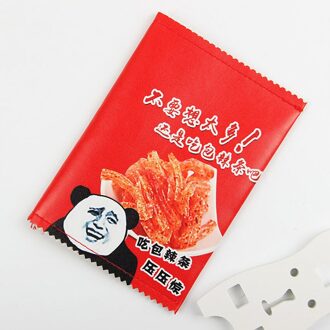 Chips Etui Voor School Kawaii School Briefpapier Etui Pennenbakje Potlood Tas 1Pc Rood