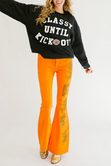 Chique Kickoff Sweatshirt - maat XL Zwart