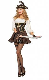 Chique piratenkostuum voor vrouwen - Verkleedkleding