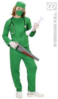 Chirurg kostuum kind Groen