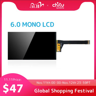 ChiTu 1620×2560 6.08 Inch 2k Mono LCD Screen DXQ608-X04 For LCD/mSLA 3D Printer