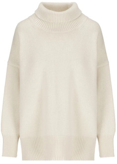 Chloe Cashmere Turtleneck Sweater Chloé , White , Dames - M,S,Xs
