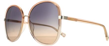 Chloe Chloe Butterfly Dames Orange Crystal Blauw Gradient Ch0030s Franky - maat Oranje