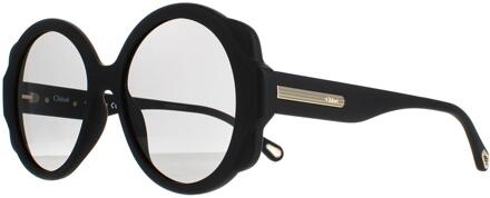 Chloe Chloe Round Dames Mat Zwart Grijs CH0120s - maat
