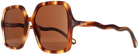 Chloe Chloe Square Dames Havana Bruin CH0086S Zelie