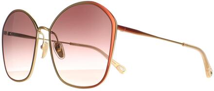 Chloe Chloé Zonnebril CH0015S Goud - 1 maat