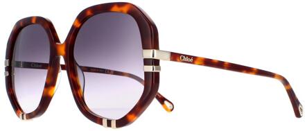 Chloe Chloe zonnebril CH0105S 004 Tortoise grijze gradiënt Bruin - One Size