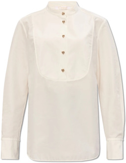 Chloe Katoenen shirt Chloé , White , Dames - S,Xs,2Xs