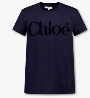 Chloe Kinder meisjes t-shirt in Blauw - 152