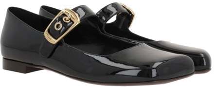 Chloe Mary-Jane Polly Ballerina Schoenen Zwart