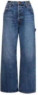 Chloe Vintage High-Waisted Denim Jeans Chloé , Blue , Dames - W30,W29,W28