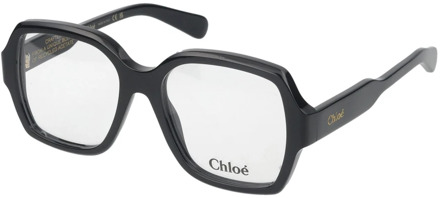 Chloe Zwarte brillenframes Chloé , Black , Unisex - 53 MM