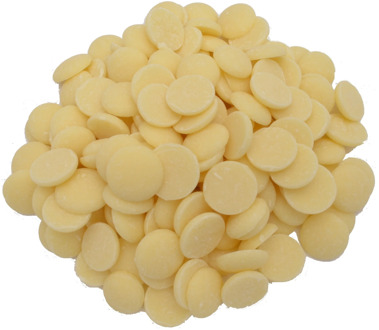 Chocolade druppels wit Callebaut