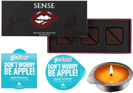 Chocolade & Massage Kaars