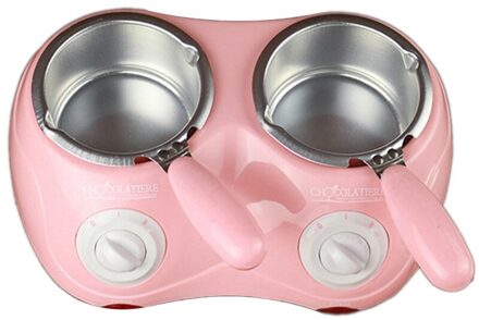 Chocolade Snoep Smelten Pot Elektrische Chocolade Fondue Fontein Chocolade Melt Dubbele Pot Smelter Machine Diy Keuken Tool