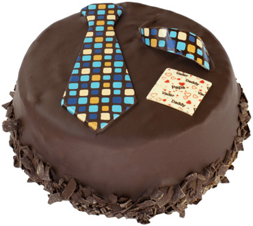 Chocolade stropdastaart