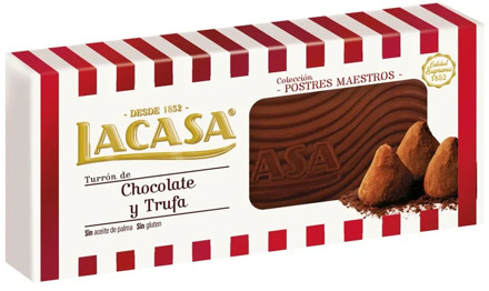 Chocolate and truffle nougat