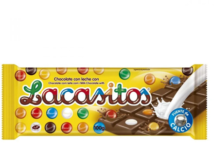 Chocolate tablet Lacasitos · 100g.