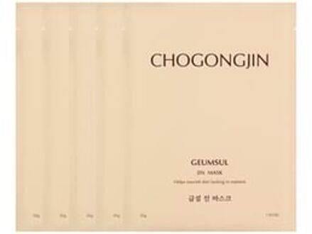 Chogongjin Geumsul Jin Mask Bundle Set 30g x 5 sheets