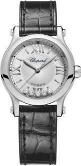 Chopard Happy Sport Automatisch Stalen Horloge Chopard , Black , Dames - ONE Size
