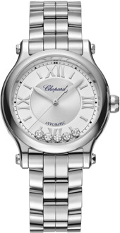 Chopard Happy Sport Automatisch Stalen Horloge Chopard , White , Dames - ONE Size