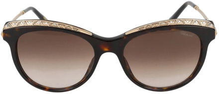 Chopard Stijlvolle zonnebril Sch271S Chopard , Brown , Unisex - 55 MM
