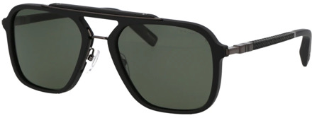 Chopard Stijlvolle zonnebril Sch291 Chopard , Black , Heren - 57 MM