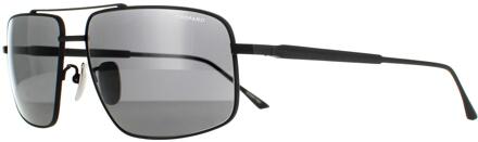 Chopard zonnebril SCHF21M 531P Semi Mat Black Smoke gepolariseerd Zwart - One Size