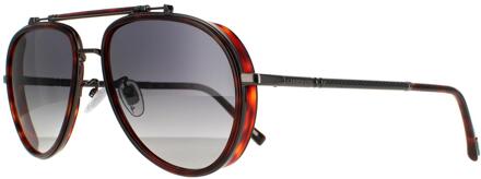 Chopard zonnebril SCHF24 777P Bruine honing Havana rookgradiënt gepolariseerd - One Size