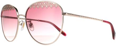 Chopard zonnebril SCHF75S 0A39 Glanzende roodgouden roze gradiënt - One Size