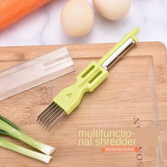 Chopper Shredder Groente Chopper Shredder Grote En Kleine Sjalot Shredder Keuken Meloen En Fruit Snijden Shredder oranje