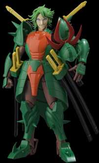 Chou-Dan-Kadou Yoroiden-Samurai Troopers Action Figure Doku Mashou Naaza 15 cm