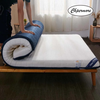 Chpermore Single double Natural latex Mattress Foldable Slow rebound Memory Foam Mattresses Thicken Tatami King Queen Size