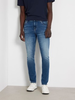 Chris Skinny Jeans Blauw - 36