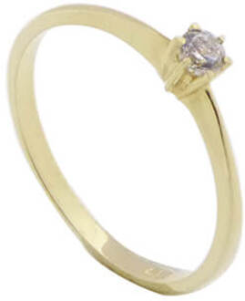 Christian 14 karaat bicolor gouden ring Geel Goud - One size