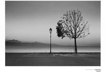 Christian Coigny - Lutry Lac Lemon Kunstdruk 80x60cm