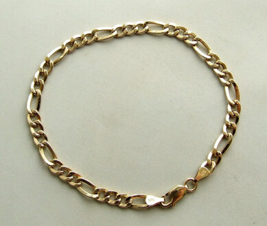 Christian Gouden 14 karaat armband Geel Goud - One size