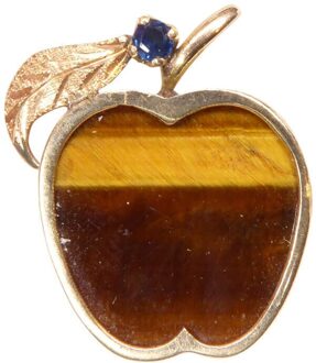Christian Gouden appel hanger Geel Goud - One size