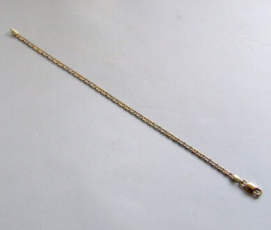 Christian Gouden bicolor 14 karaat armband Geel Goud - One size