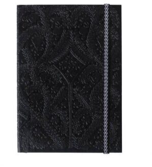 Christian Lacroix Black A5 6  X 8  Paseo Notebook
