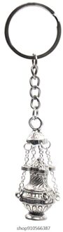 Christian Wierookbrander Sleutelhanger Religieuze Sleutelhanger Sieraden Zak Auto Hanger Keyfob Kerk Souvenirs F26 21