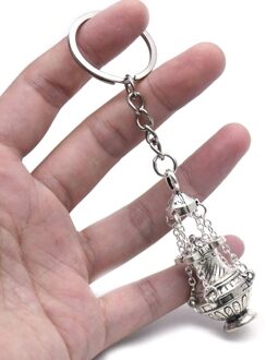 Christian Wierookbrander Sleutelhanger Religieuze Sleutelhanger Zak Auto Hanger Sleutelhanger