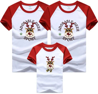 Christmas 2019 Summer Mother and Daughter Clothes Family Matching Outfits Mommy and Me Look T-shirt Father Mom Son Baby Clothing